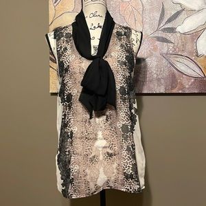 Maurices Black and Tan shirt